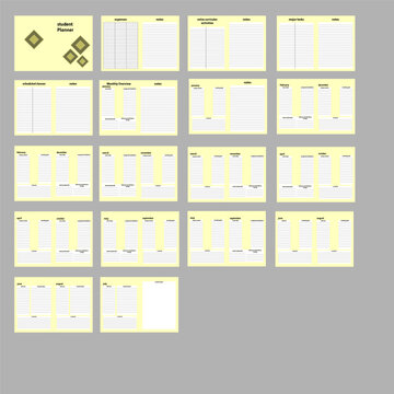 simple printable planner for students