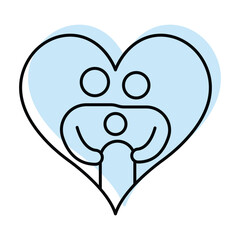 Family vector, pixel perfect, illustrator file 
