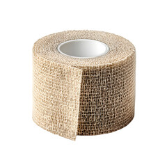 New medical bandage isolated on white, clipping path --v 7.0