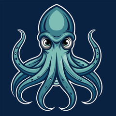 design logo vector mascot character icon octopus
