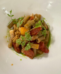 maccheroni al sugo di scorfano