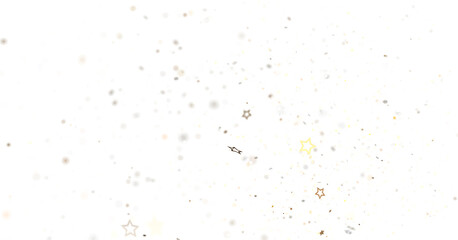 Abstract Gold Confetti Background