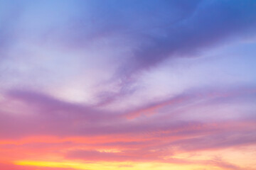 Background, Cloud Texture and Orange and Pink Sky in the Morning, Gradient Background, Sunset, Sunrise, Summer, Abstract, Sky, Evening, Pastel, Soft Effect, Pattern, Texture, Design, Nature, Spring,