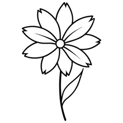 1.	Delicate Bloom: A Fine Line Illustration of Coreopsis