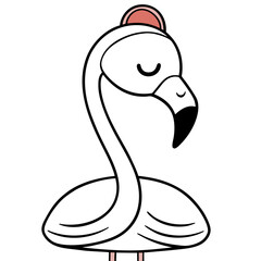 vector illustration of a duck