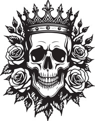 Skull Queen Silhouette SVG | Gothic Royalty Vector Clipart

Crowned Skull Woman Vector | Dark Queen Silhouette SVG

Skull Queen SVG Design | Elegant Gothic Skeleton Clipart

Skeleton Queen Vector | Sk