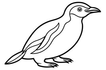 Stylized Rockhopper Penguin