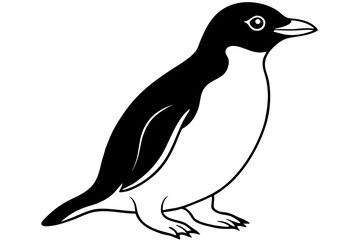 Stylized Rockhopper Penguin