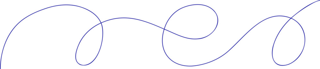 Minimal Looped Line for Creative Abstract Patterns