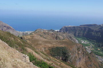 Berglandschaft Insel  Santo Antão Kap Verde