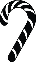 black and white striped flag on white