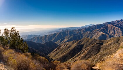 san gabriel mountains near bear divide angeles national forest california