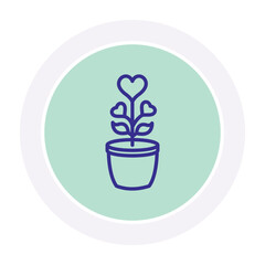 Growing Love vector, pixel perfect, illustrator file 
