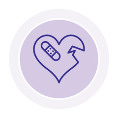 Heart Healing vector, pixel perfect, illustrator file 
