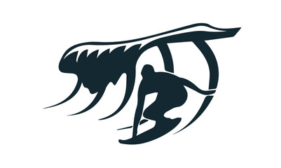 vector image of a horse - silhouette of a horse