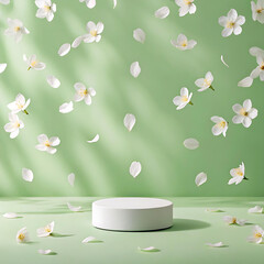 background with flowers