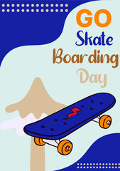 Go Skate boarding Day, let's ride together