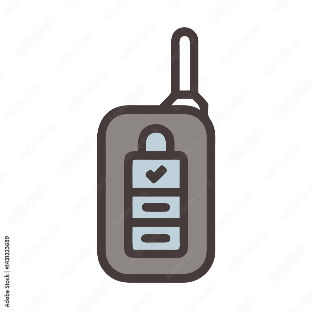 Poster remote access control icon, smart device, security, verification and automation