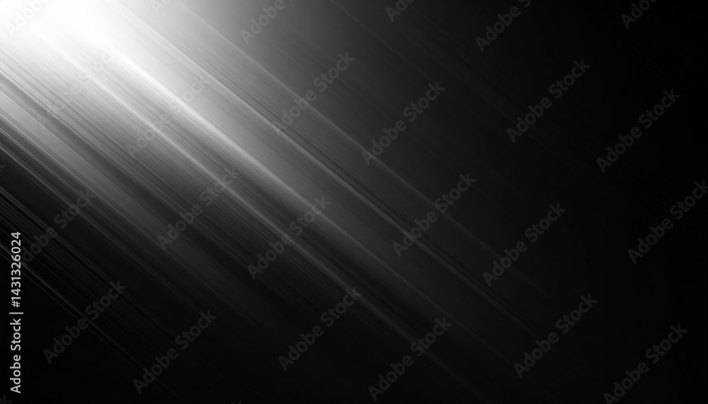 Aufkleber light shines through darkness creating hopeful and dreamy mood