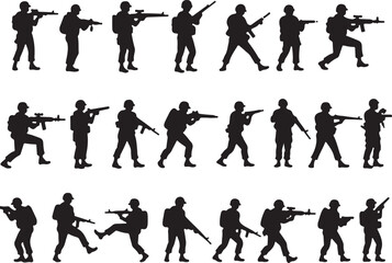 American Soldier Silhouette SVG | Military Clipart Vector

Saluting Soldier SVG | Patriotic Army Silhouette Design

U.S. Army Soldier Vector | Memorial Day SVG Cut File

Military Hero Silhouette | Vet