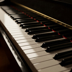 Naklejka premium piano keys