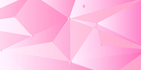 Obraz premium Abstract light pink background. Vector abstract graphic design banner pattern presentation .Abstract geometric background featuring modern triangles in various shades of blue Vector abstract graphic
