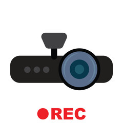 Modern dash camera used for recording road traffic