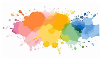 Fototapeta premium Watercolor splatter vector texture