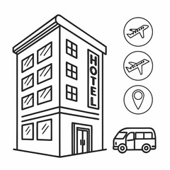 vector illustration of a house