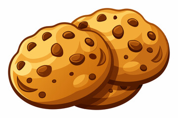 cookies vector illustration white background
