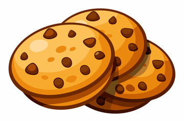 cookies vector illustration white background
