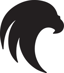Eagle head simple icon. Vector ICON all icon Viktor.