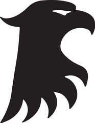 Eagle head simple icon. Vector ICON all icon Viktor.