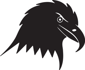 Eagle head simple icon. Vector ICON all icon Viktor.