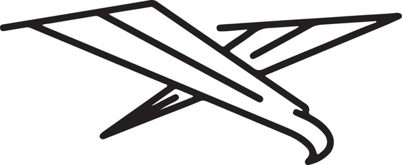 Eagle   head simple icon. Vector ICON all icon Viktor..