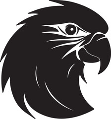 Eagle   head simple icon. Vector ICON all icon Viktor..