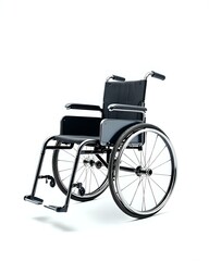Fototapeta premium wheelchair isolated on white