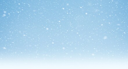 Fototapeta premium Winter Wonderland Serene Snowfall Background
