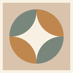 Unique Object Illustration With Simple Colors