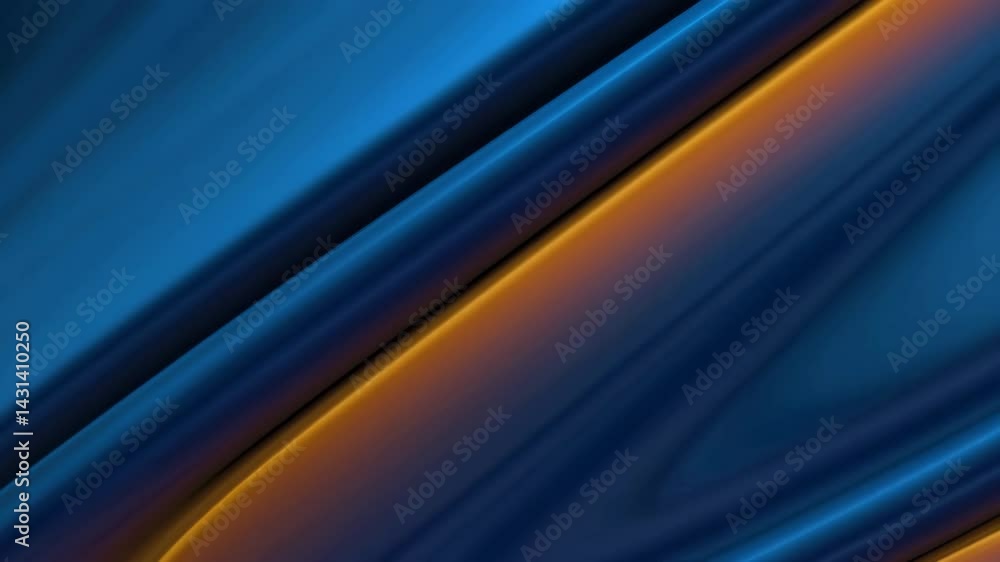 Poster serene gradient shift with smooth lines and simple design elements