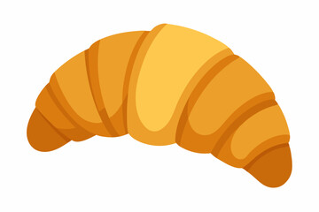 croissant clipart isolated on white background