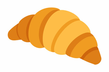 croissant clipart isolated on white background