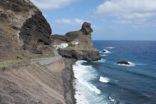 K&uuml;stenlandschaft auf Santo Ant&aacute;o Kap Verde
