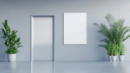 Modern interior hallway