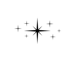 png starry night vector with christmas star sparkle pattern bethlehem king david icon sky polygon shining decoration tree shape space falling fantasy rating magic

