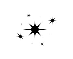 png icon star with christmas shining polygon vector shape magic sparkle sky falling night fantasy pattern decoration tree toy space symbol rating winning

