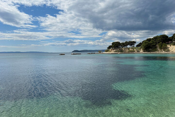 Picturesque seascape in Split, Croatia