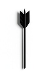 Black Arrow Isolated Shot