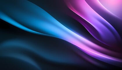 Obraz premium Shiny holographic background with rainbow iridescence smooth light refractions and glossy texture futuristic abstract background with smoke