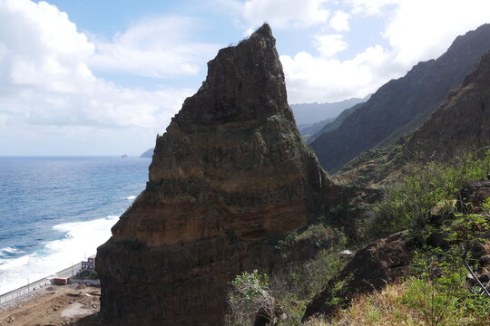 Felsformation auf Santo Ant&atilde;o Kap Verde